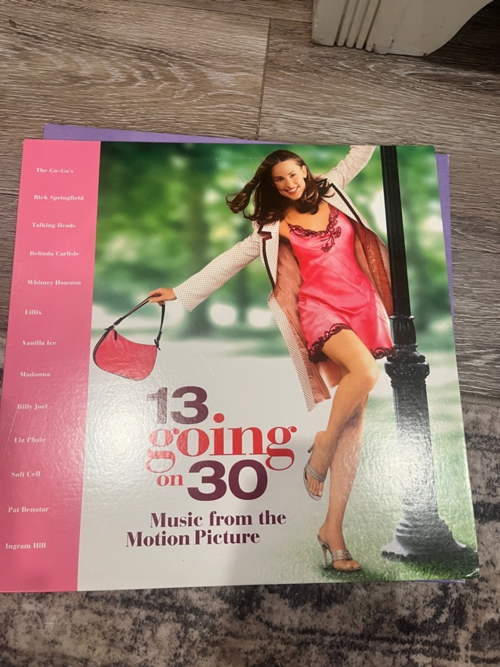 13 Going on 30 Movie Soundtrack Vinyl - Pink Cover Art